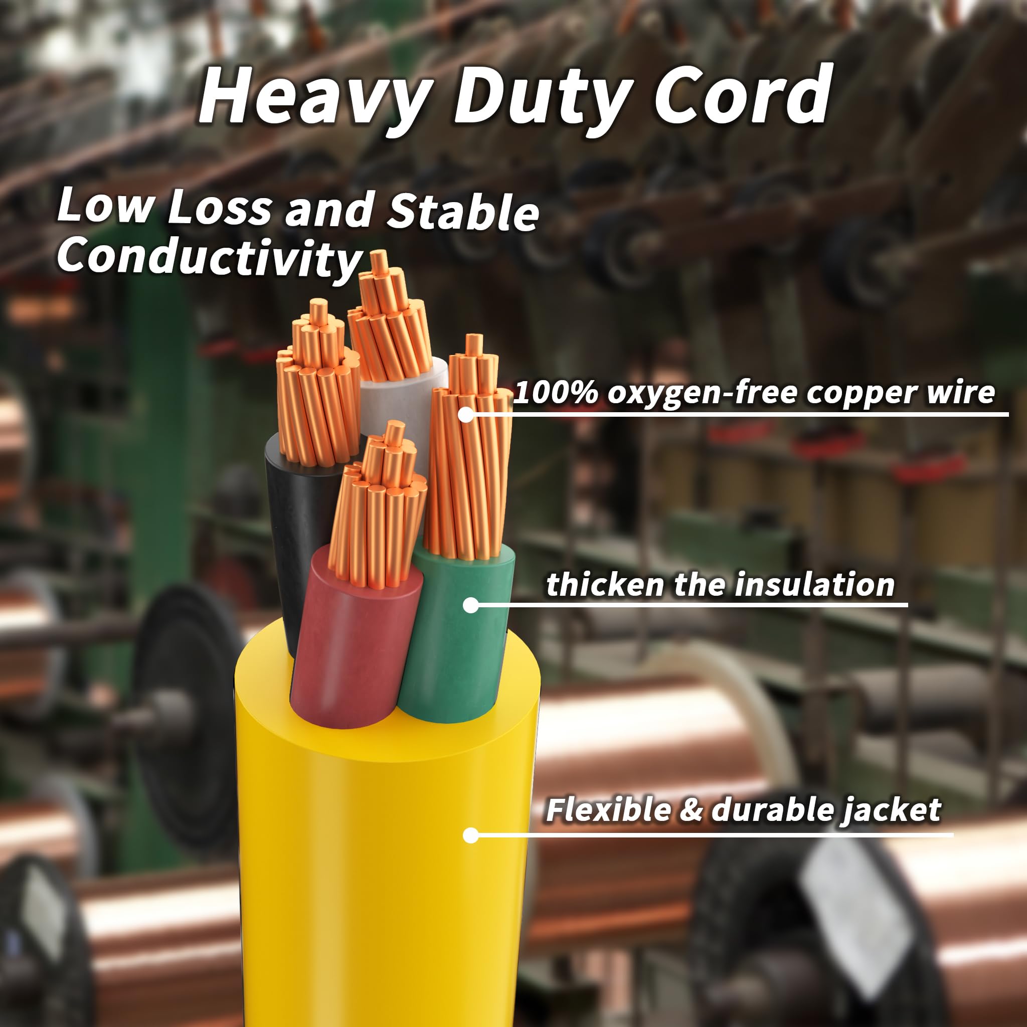 PlugSaf generator cord twist locking feature close-up