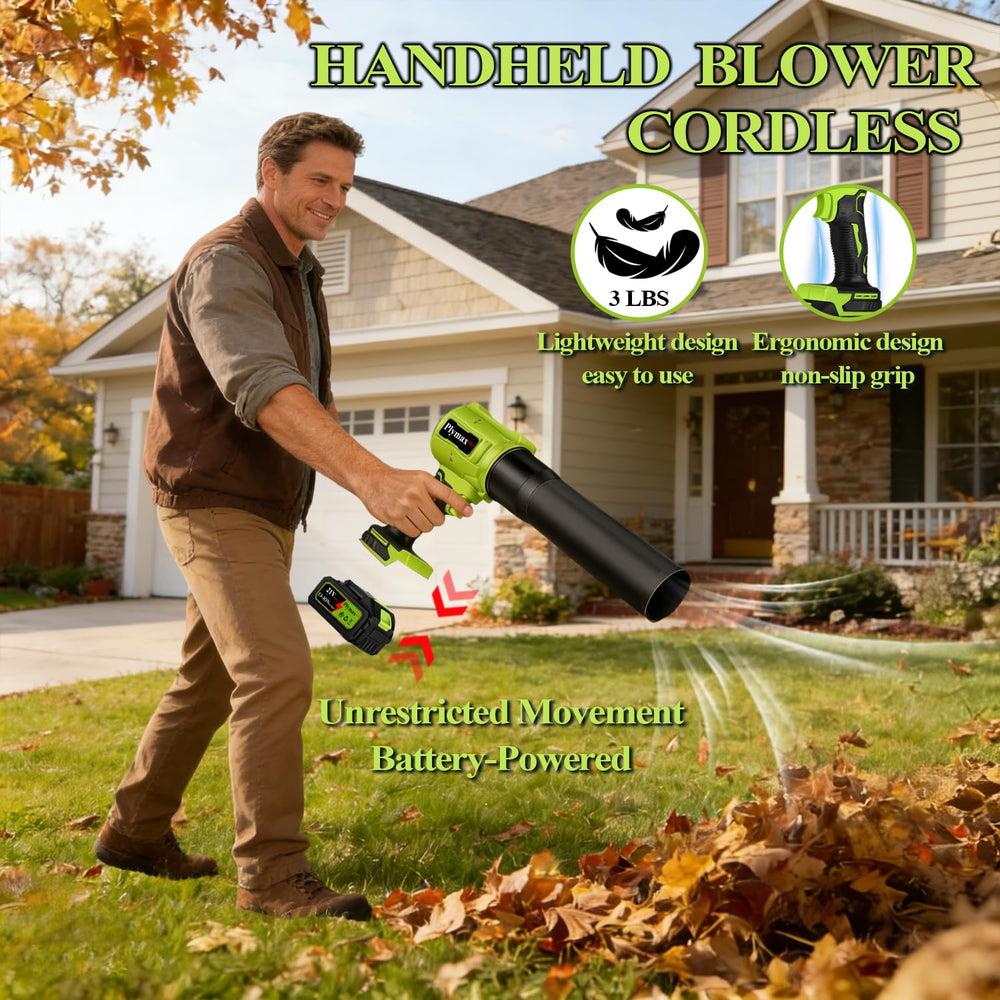 Plymax Leaf Blower packaging front view