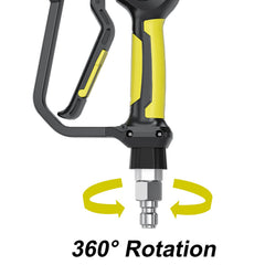 POHIR Pressure Washer Gun with nozzle holder and tips