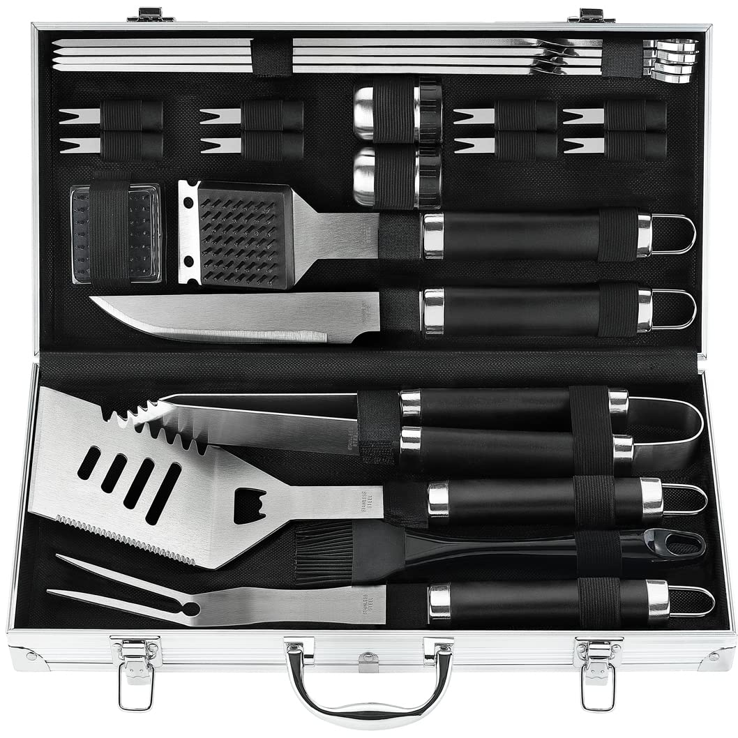 POLIGO 22PCS BBQ Grill Accessories Set complete view