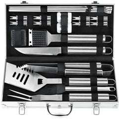 POLIGO 22PCS BBQ Grill Accessories Set in aluminum case