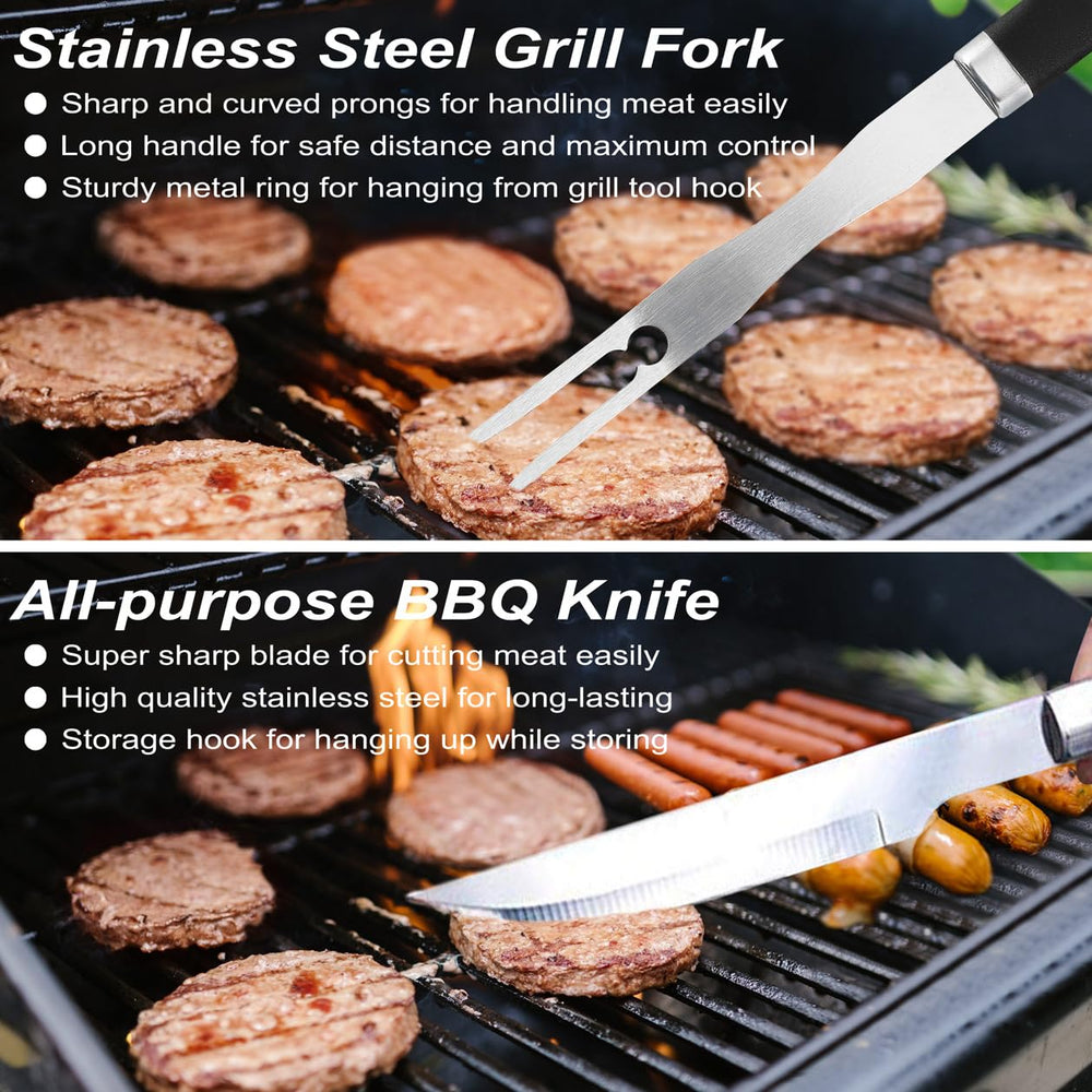 POLIGO barbecue skewers and corn holders