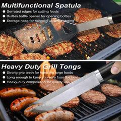 POLIGO BBQ accessories in aluminum case