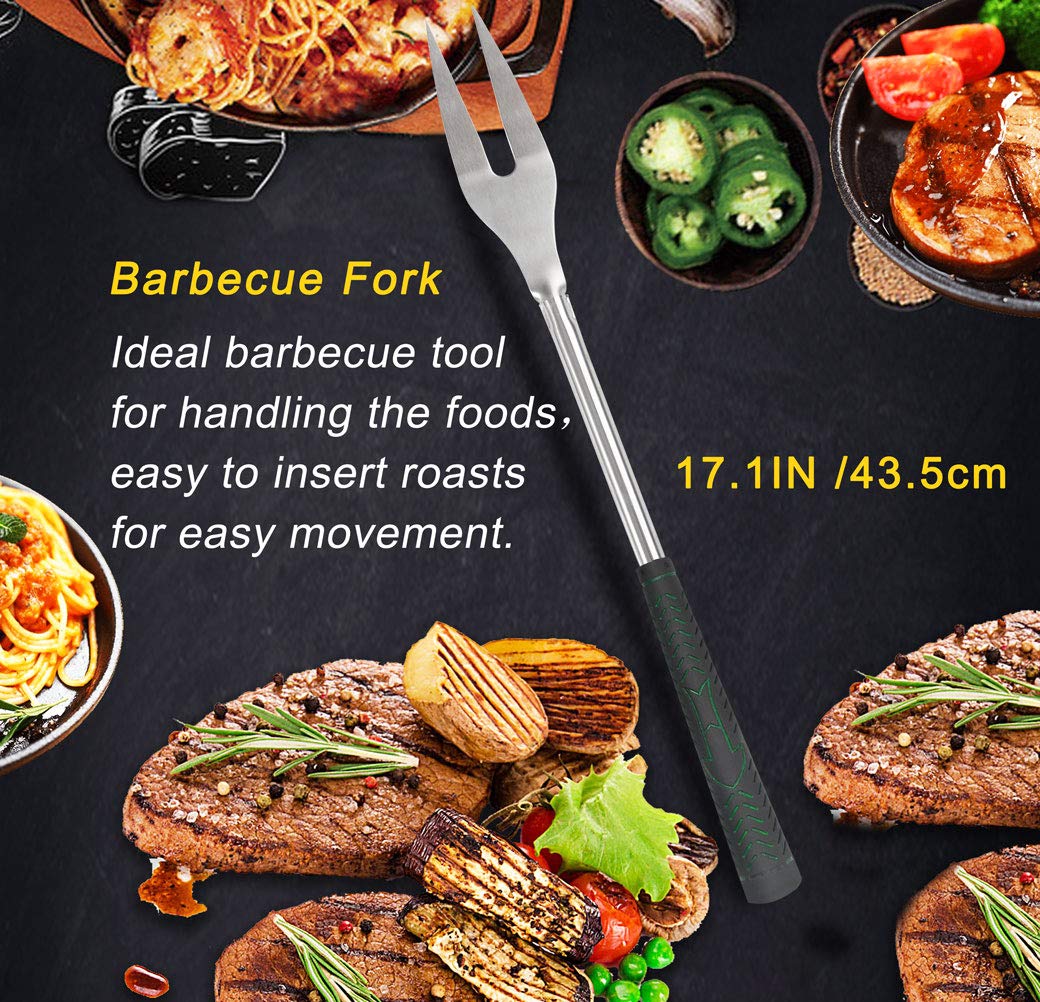 POLIGO grill fork from the 7PCS BBQ tool set