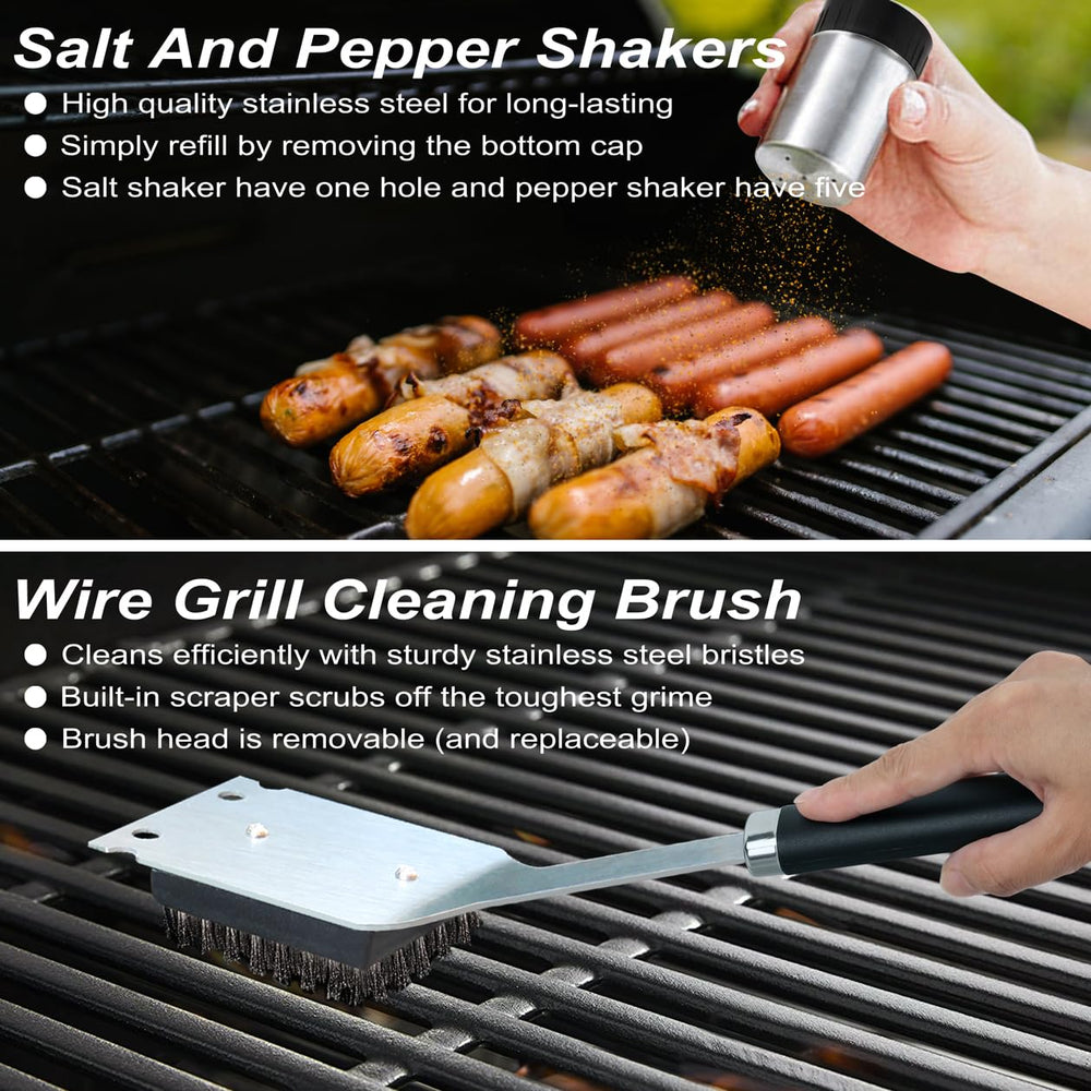POLIGO salt and pepper shakers included in set