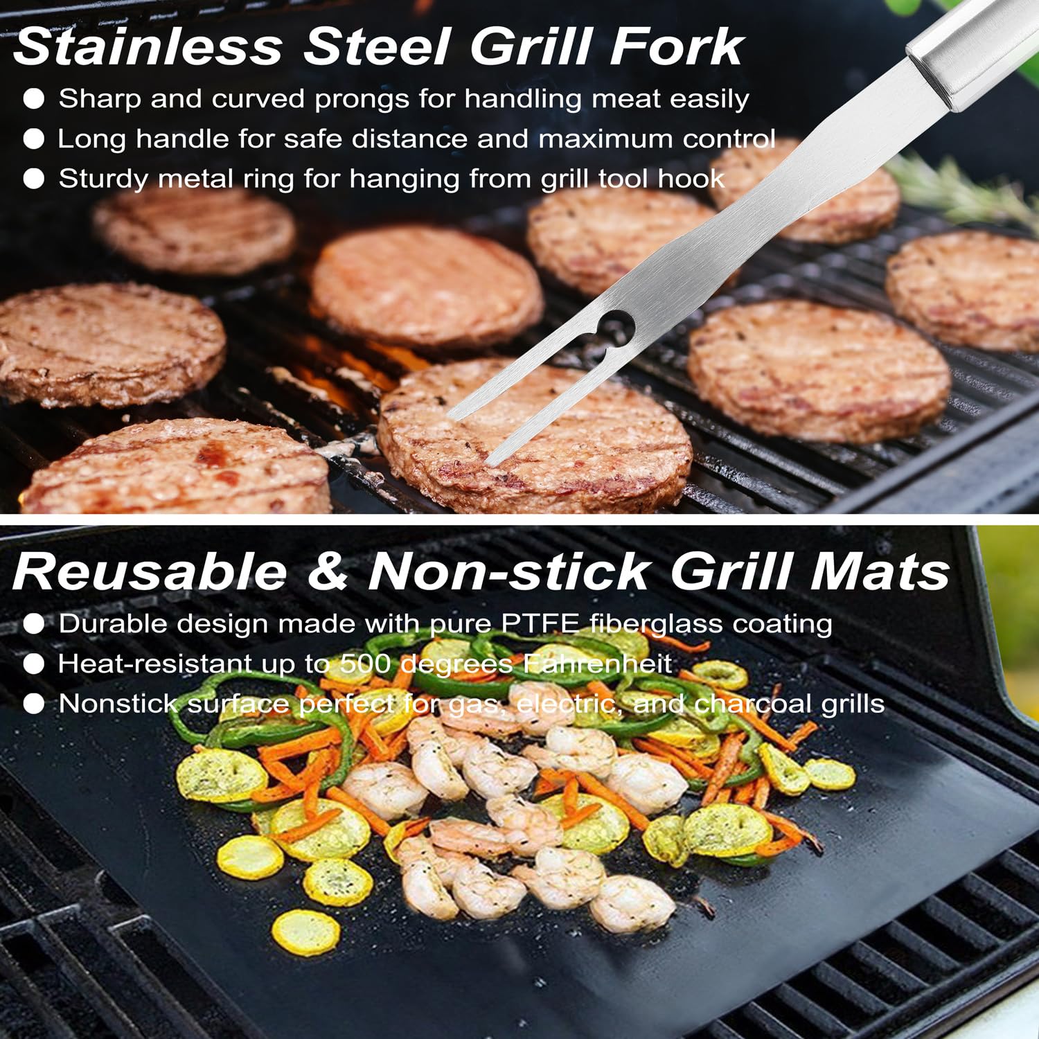 POLIGO skewers and corn holders from BBQ accessories