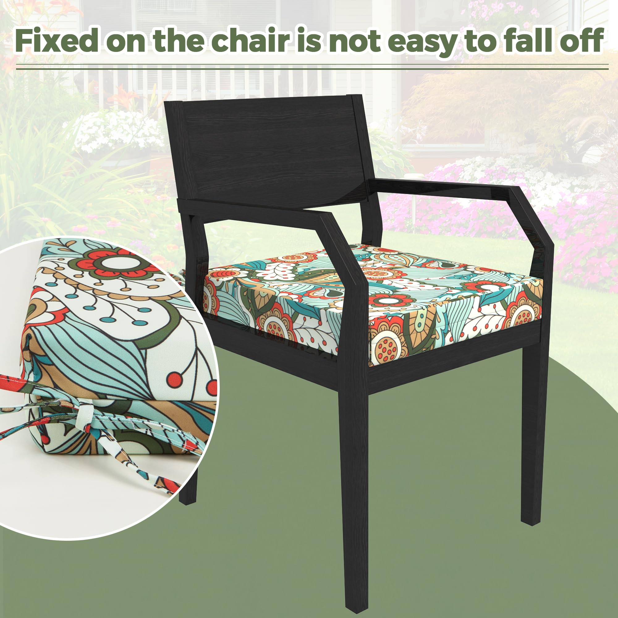 Polyaround Outdoor Cushion pack of 4 displayed together