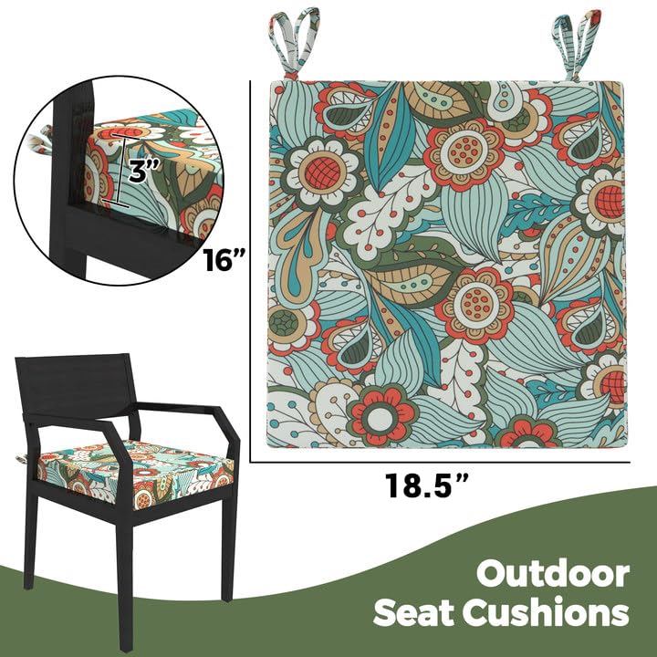 Polyaround Outdoor Cushion side view showing thickness