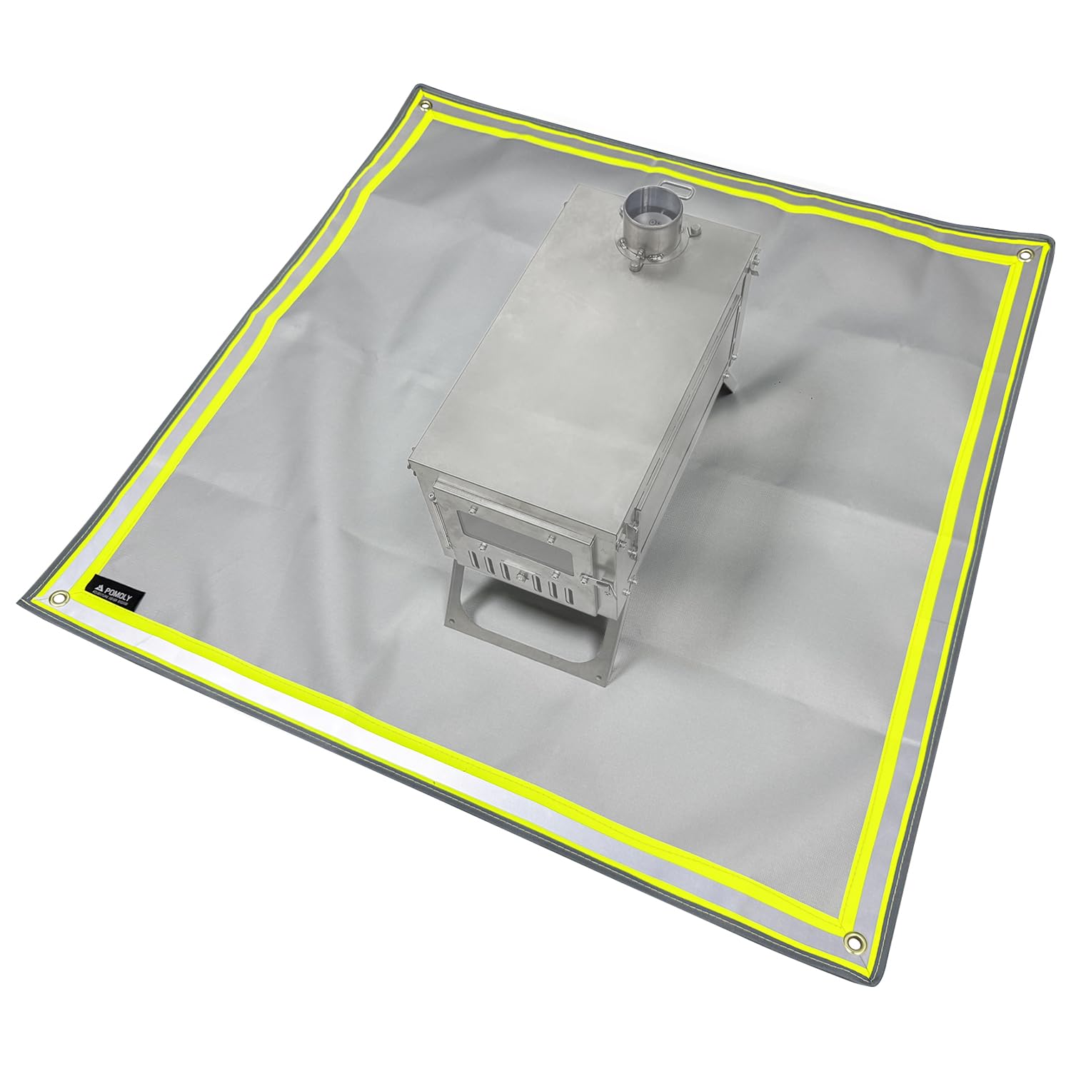 POMOLY Fire Pit Mat 39.4'' X 39.4'' front view