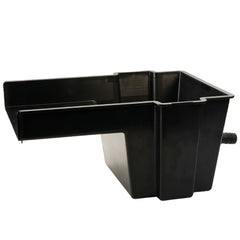 POND BOSS 8 inch Waterfall Spillway black model front view