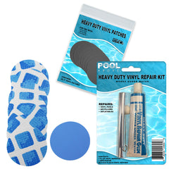 Pool Above All-in-One Repair Kit for Above-Ground Pools with vinyl patches