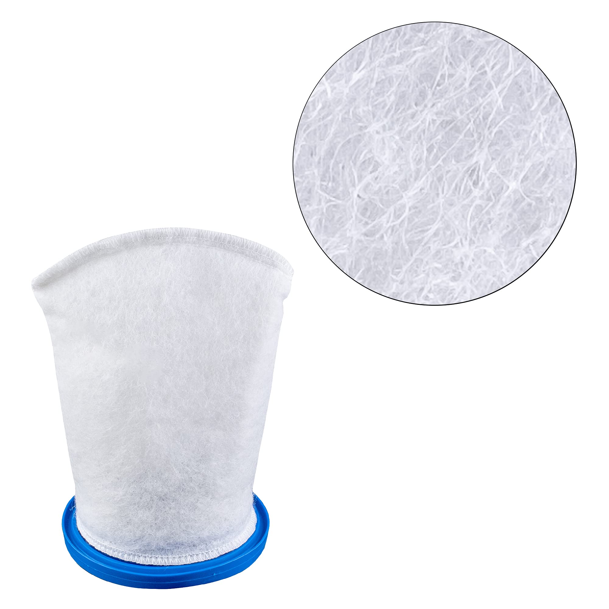 POOL BLASTER filter bag installation on vacuum cleaner