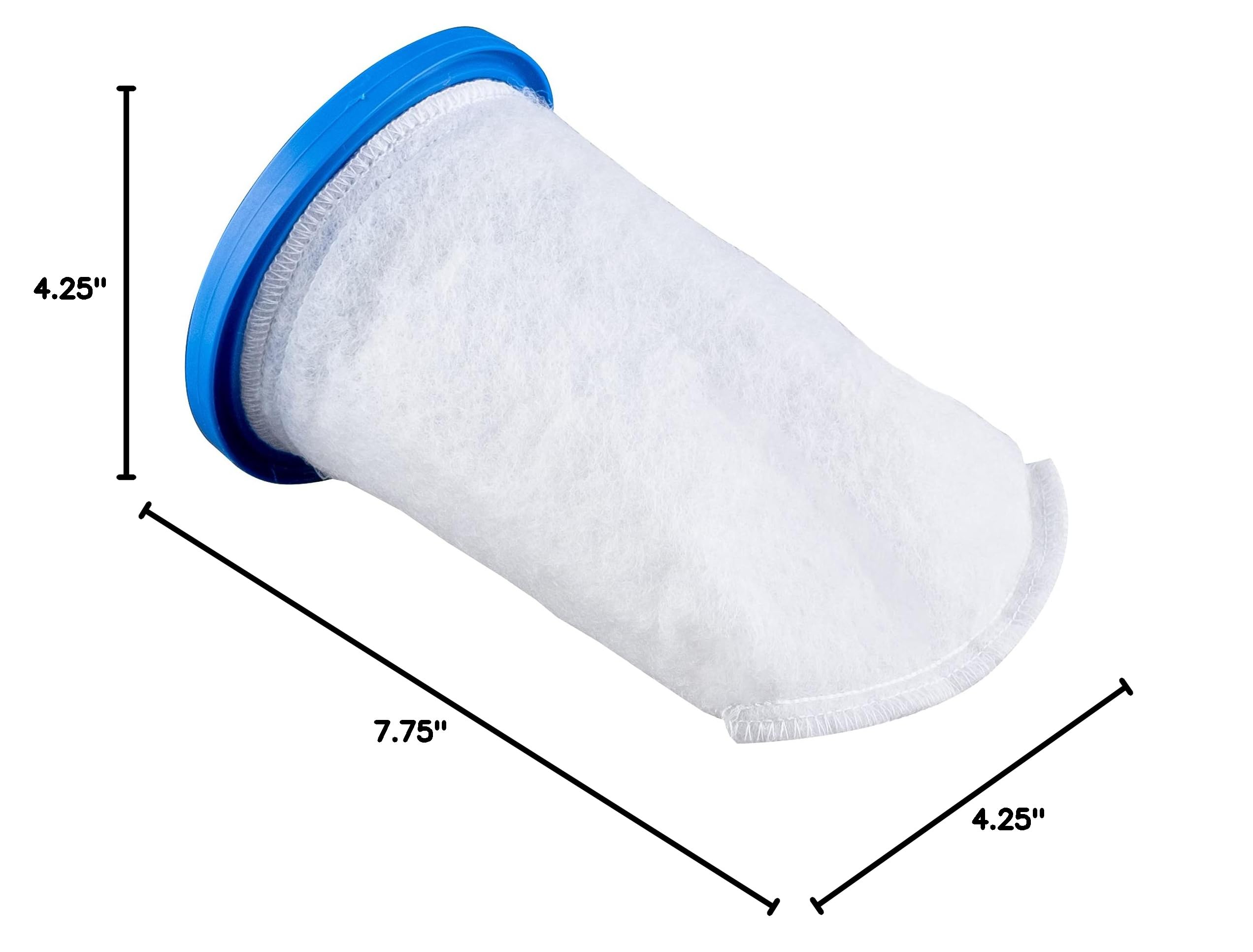 POOL BLASTER Xtreme filter bag packaging details