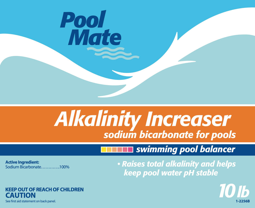 Pool Mate 10-Pounds Alkalinity Increaser granules close-up