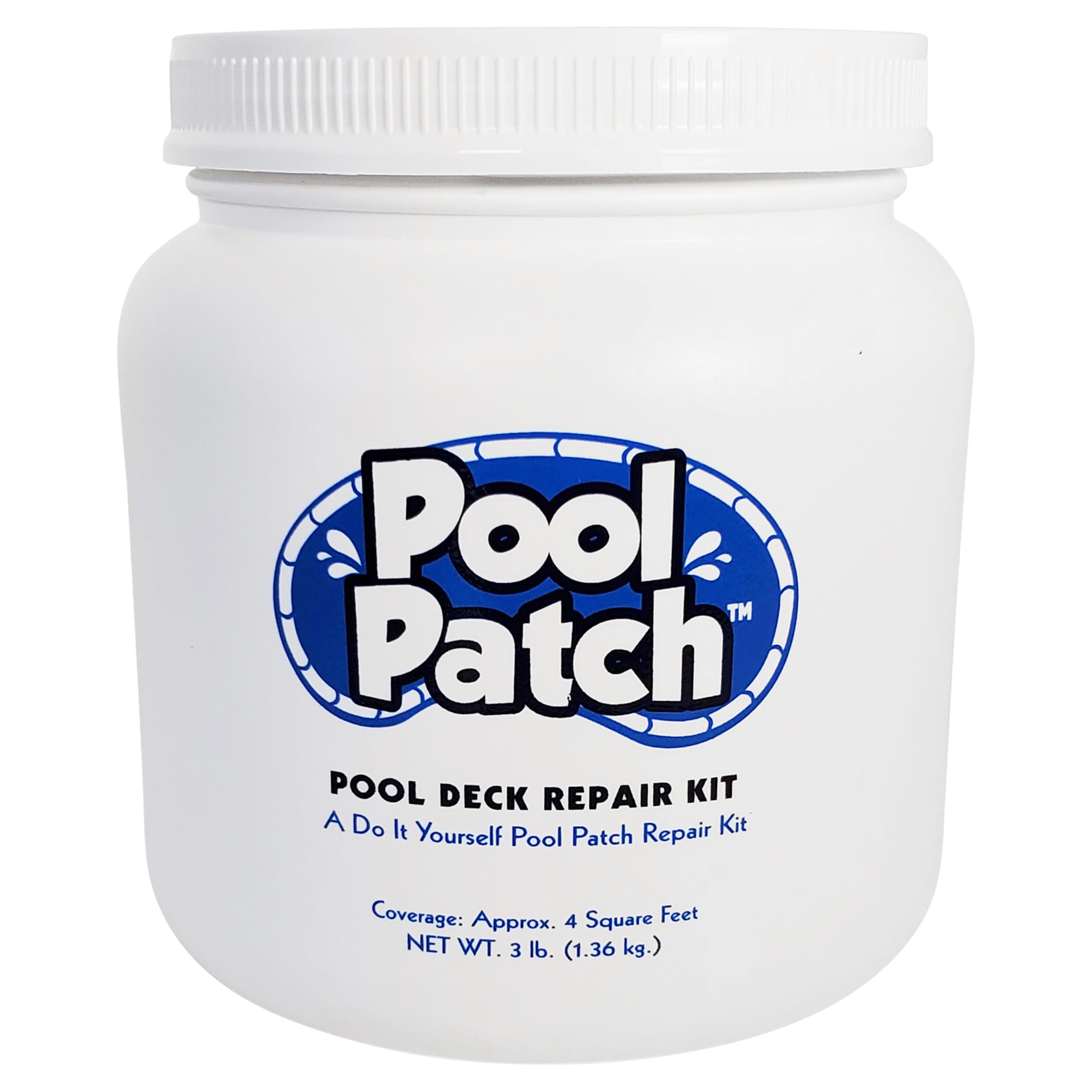 Pool Patch Pool Deck Repair Kit - Sand Buff 3 lb front view