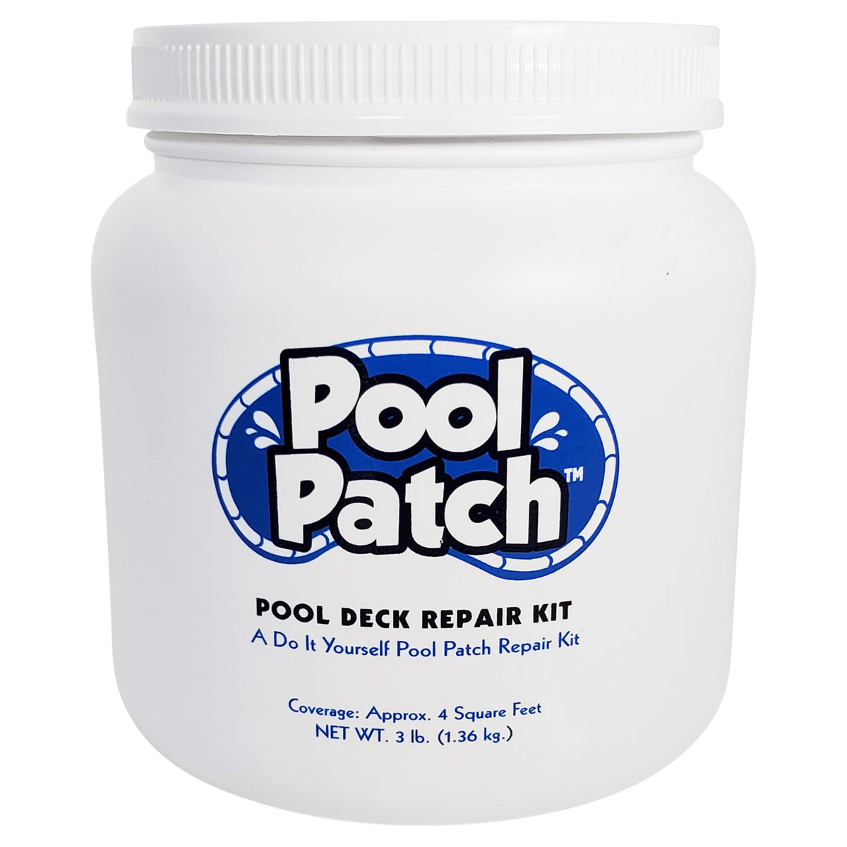 Pool Patch Pool Deck Repair Kit - Sand Buff 3 lb front view