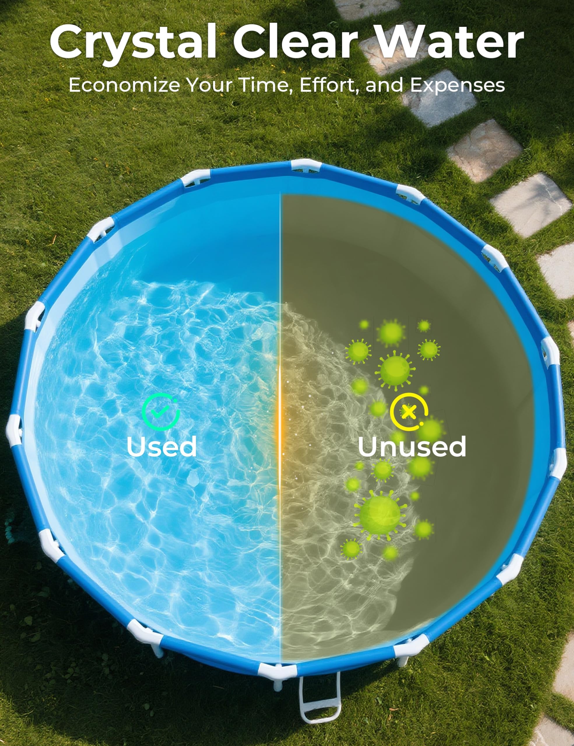 POOLACC Winter Pool Closing Kit during winter season