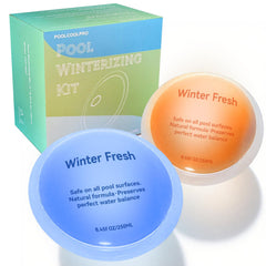 PoolCoolPro Pool Closing Kit 2 Pack, Blue bottles