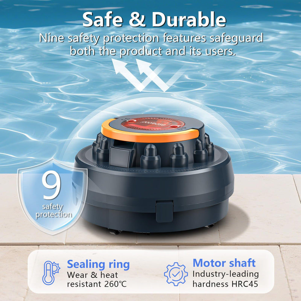 poolease X2 Cordless Pool Cleaner Robot packaging