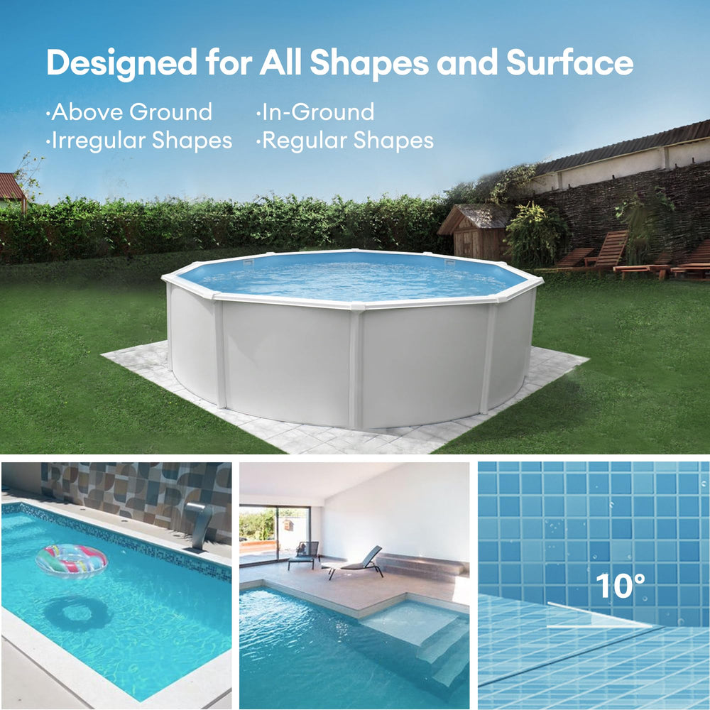 Pooleco Robotic Pool Cleaner S111 lightweight design for easy retrieval