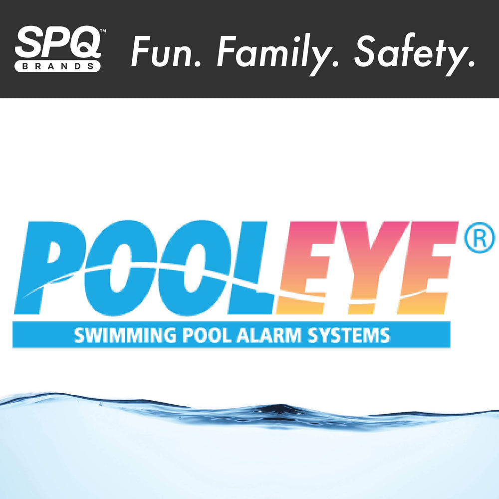 PoolEye Immersion Pool Alarm components and packaging