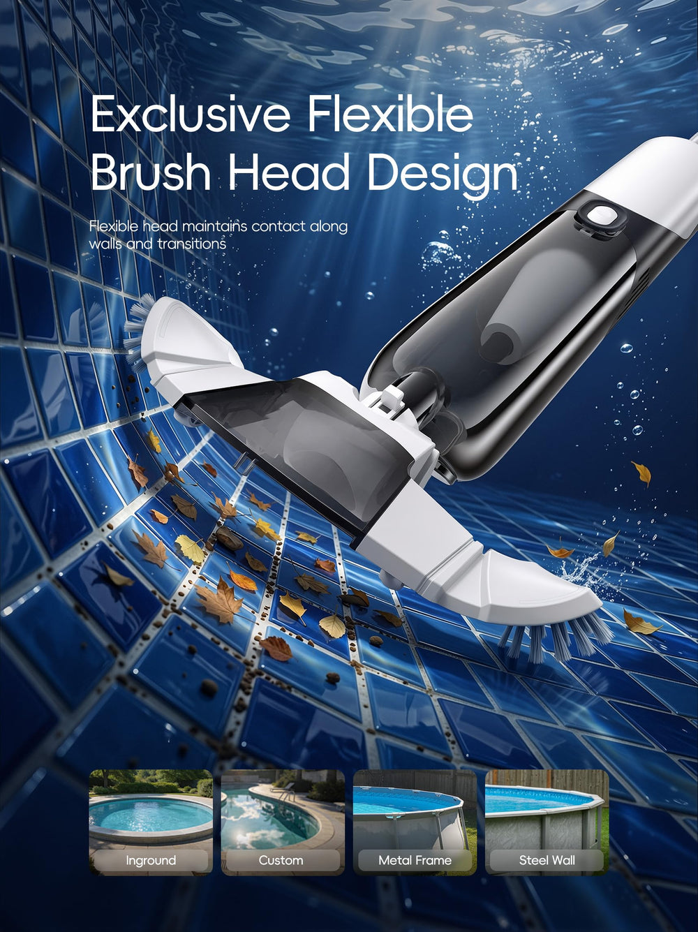 POOLHACKER Cordless Pool Vacuum user manual