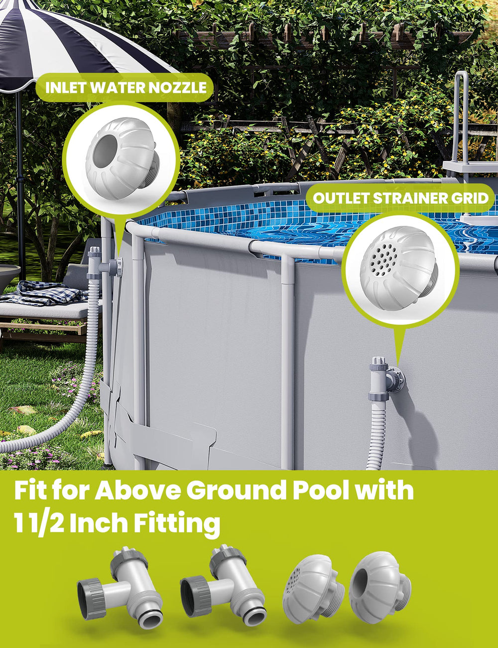 POOLHACKER plunger valve installed on pool filter