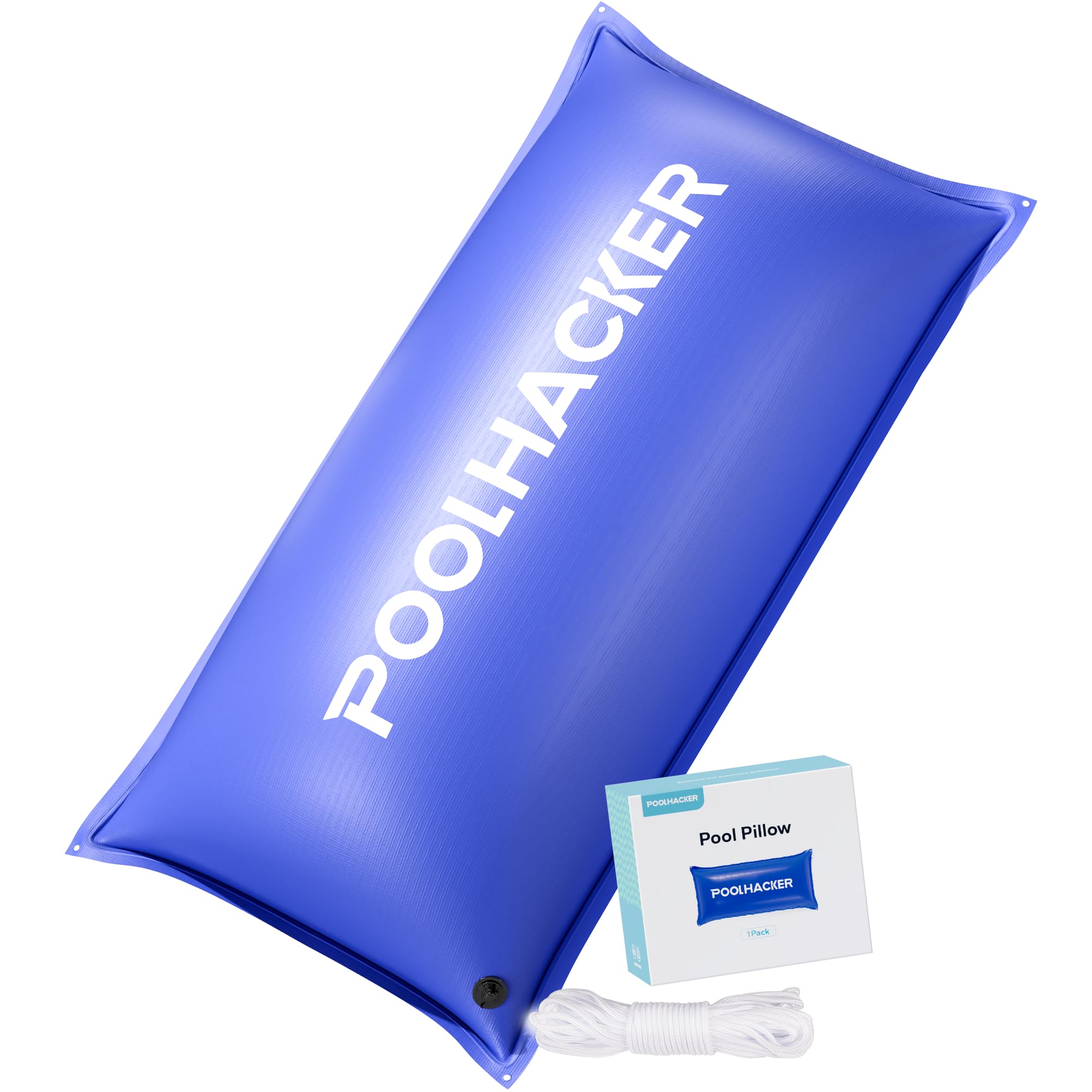 POOLHACKER Winter Pool Pillow 4 x 8 ft front view