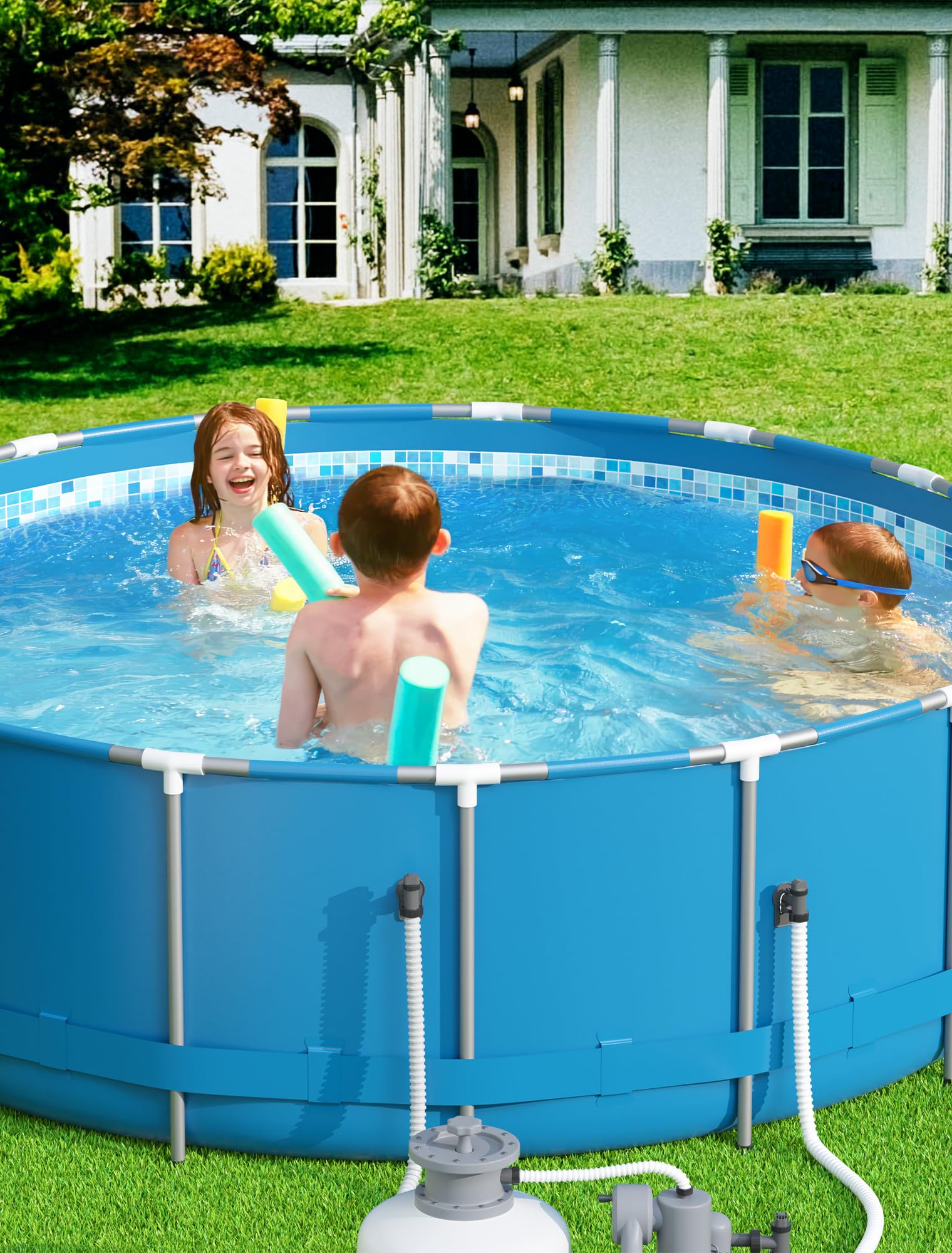 POOLHOUR Plunger Valves installation kit with accessories