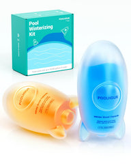 POOLHOUR Winter Closing Kit front view with packaging details