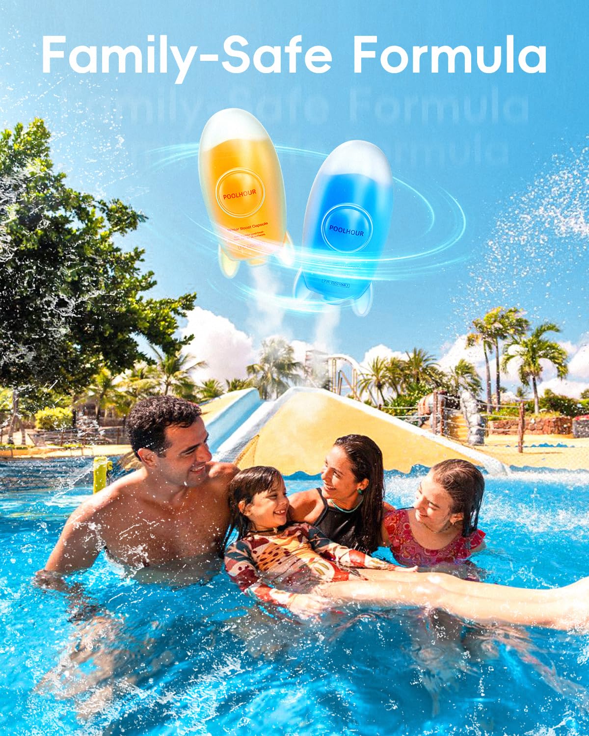 POOLHOUR Winter Closing Kit in a winter pool setting