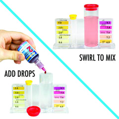 Poolmaster 5-Way Water Test Kit solution #2 Phenol Red