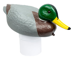 Poolmaster Adjustable Chlorine Dispenser Mallard Duck front view