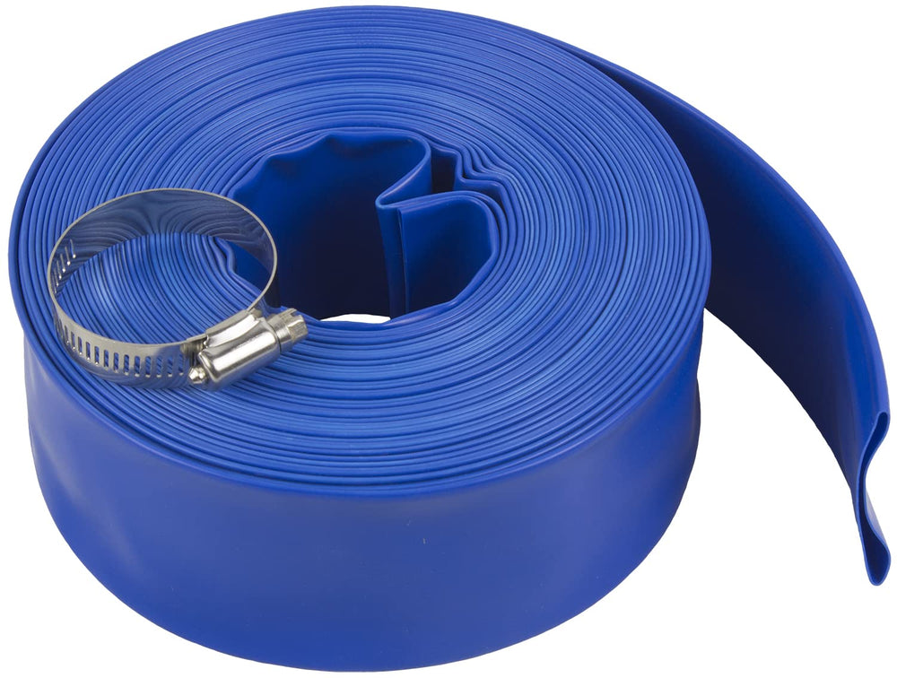 Poolmaster Backwash Hose connected for draining pool