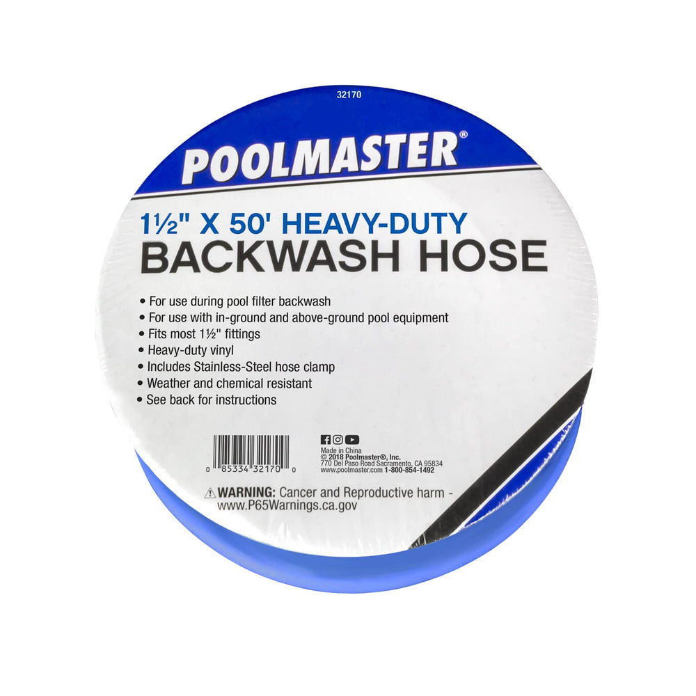Poolmaster Backwash Hose packaging display