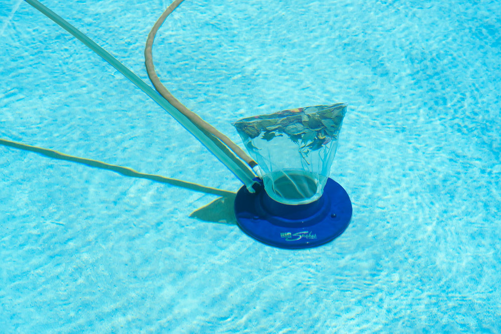 Poolmaster Big Sucker vacuum on pool floor
