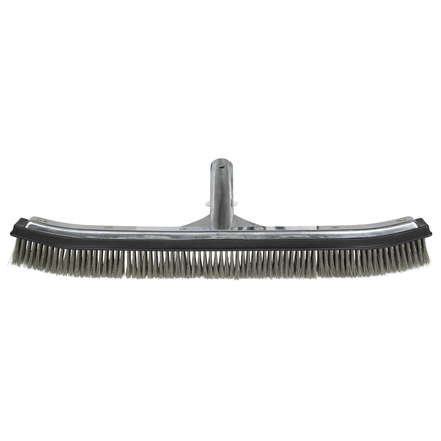 Poolmaster brush showing stainless steel bristles