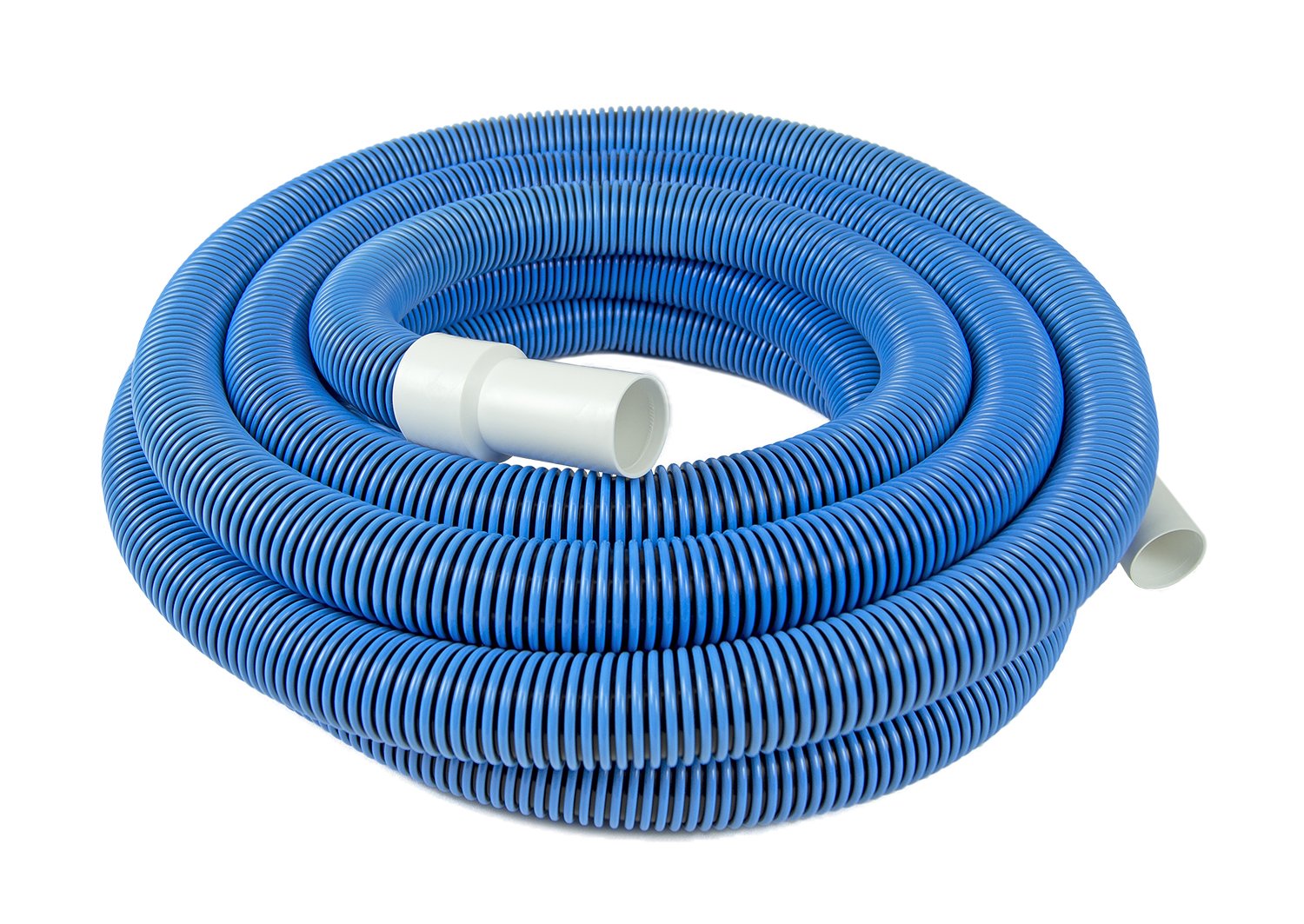 Poolmaster Manual Pool Vacuum Hose 35 ft blue model front view