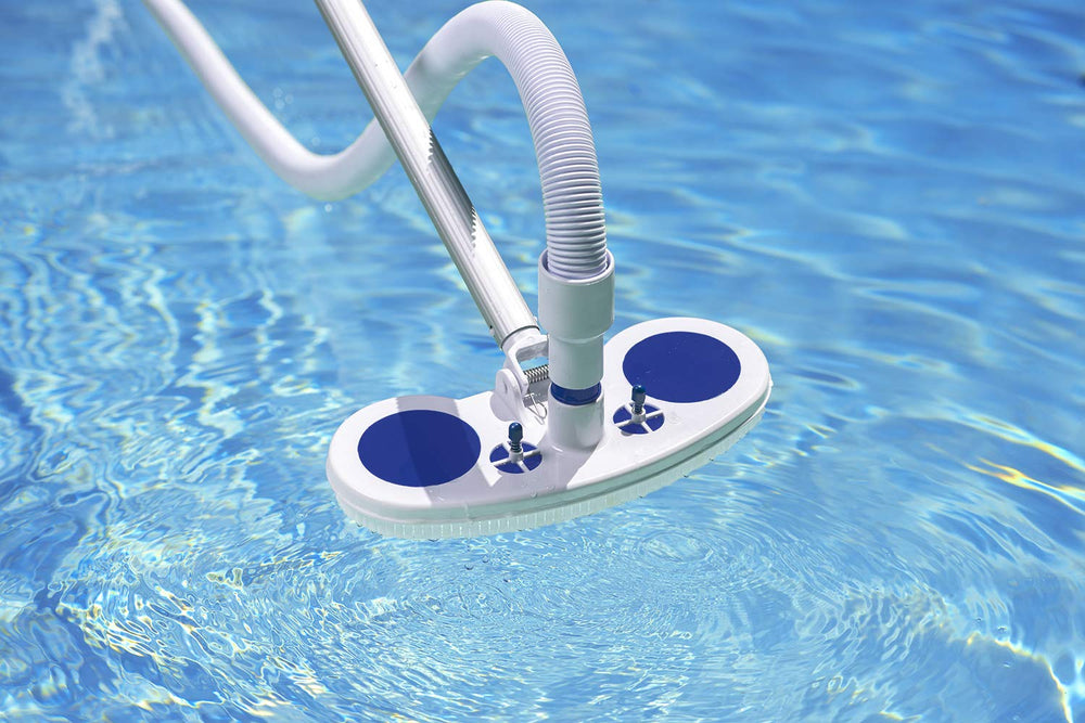 Poolmaster Vacuum Head showing air-relief valves