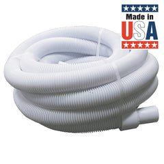 Poolmaster vacuum hose in use in an above-ground pool