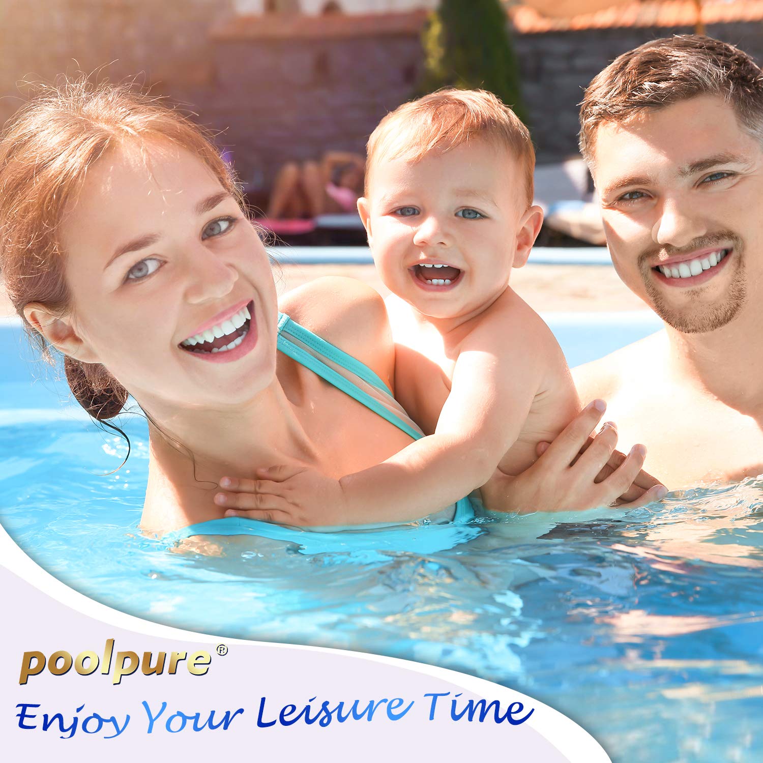 POOLPURE filter alongside compatible models list