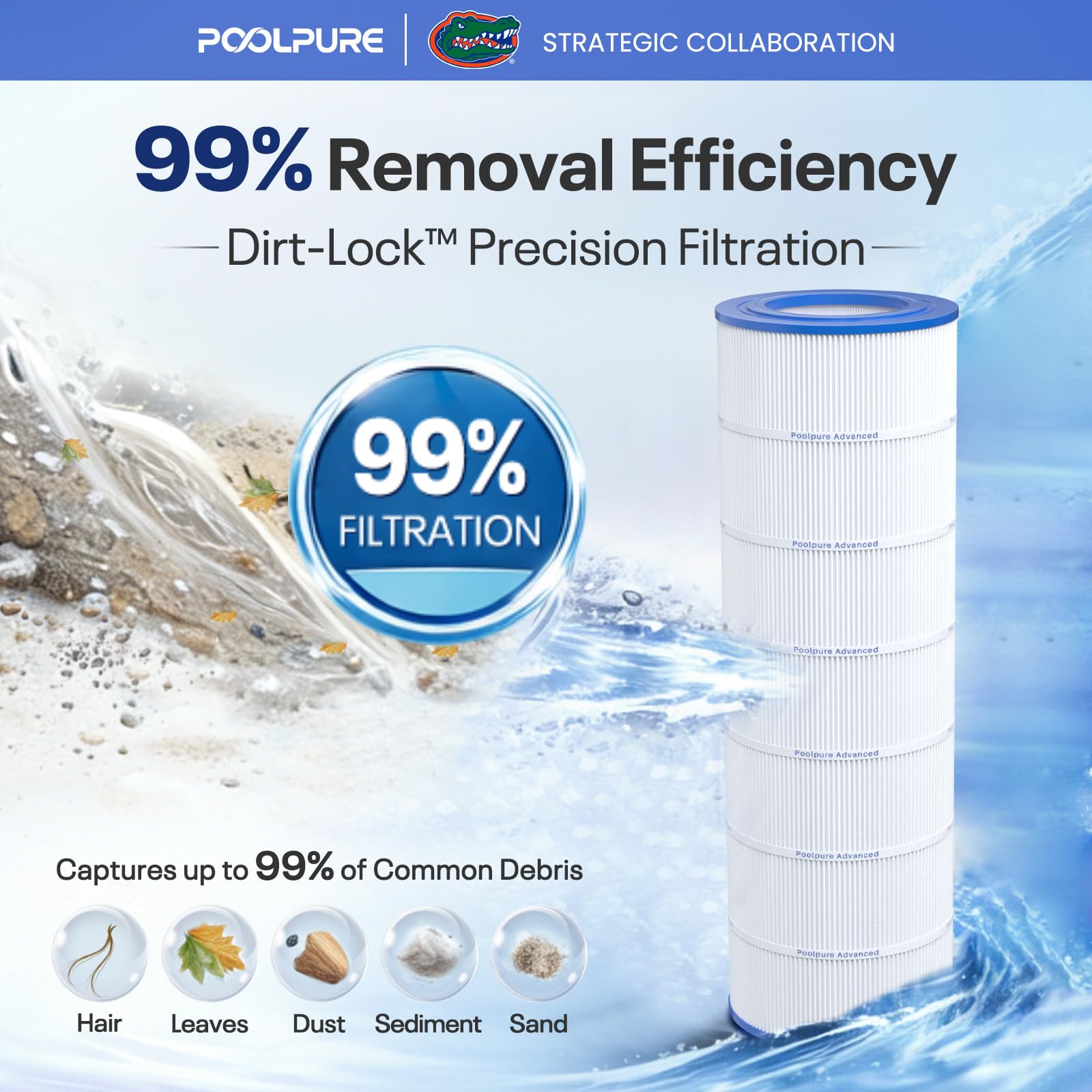POOLPURE PAP200 Pool Filter Cartridge packaging