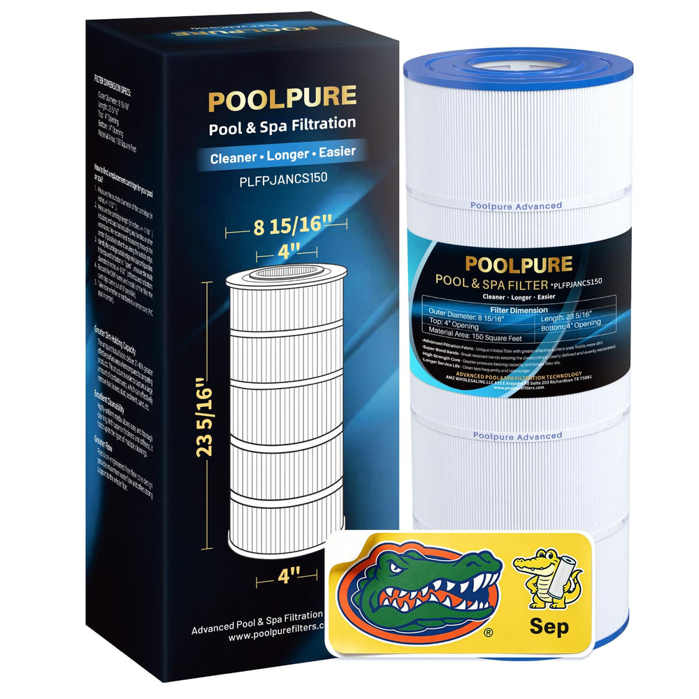 POOLPURE PJANCS150 Pool Filter Cartridge front view
