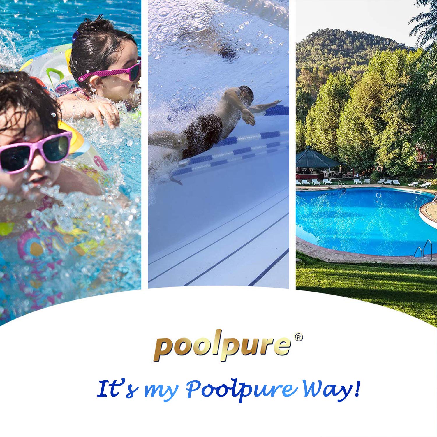 POOLPURE Spa Filter Cartridge with cleaning tools