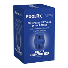 poolrx Pool Unit #101001 6 Month Algaecide Blue tablet front view
