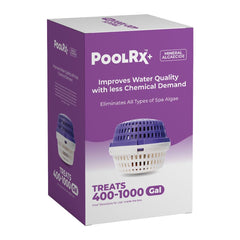 poolrx PoolRX+ Spa Unit tablet in packaging, White/Purple