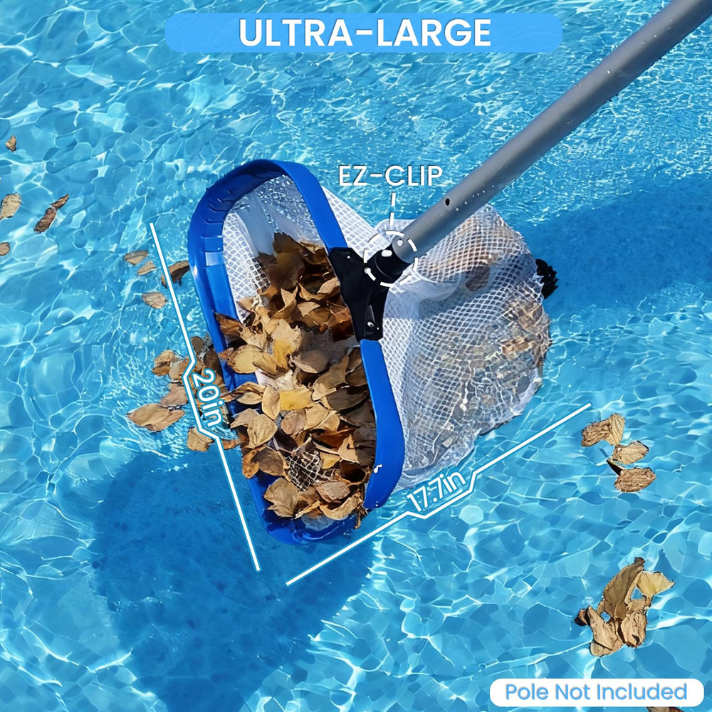 Poolvio 20-inch Pool Skimmer inclined front lip detail