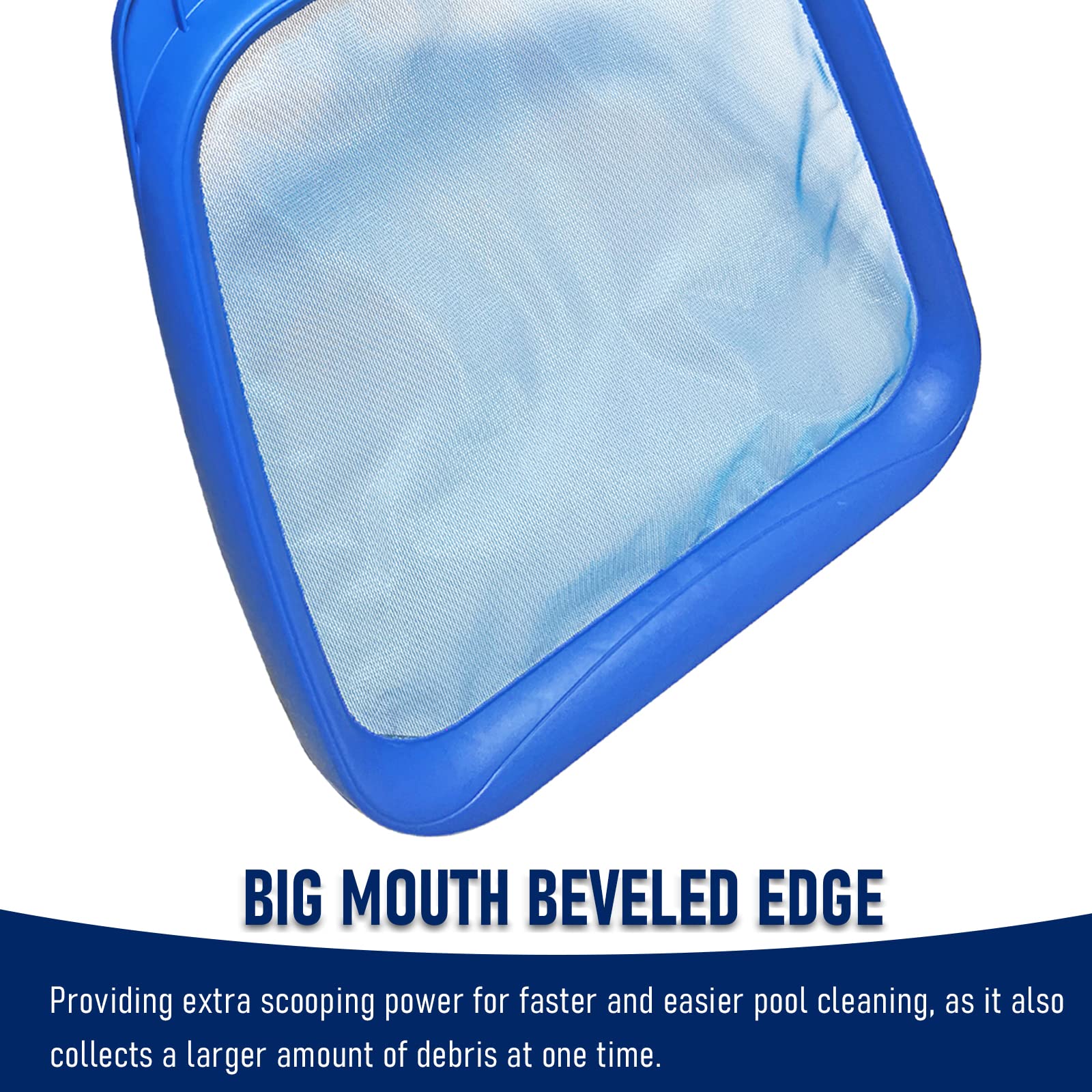 Poolvio skimmer net lightweight ABS plastic construction