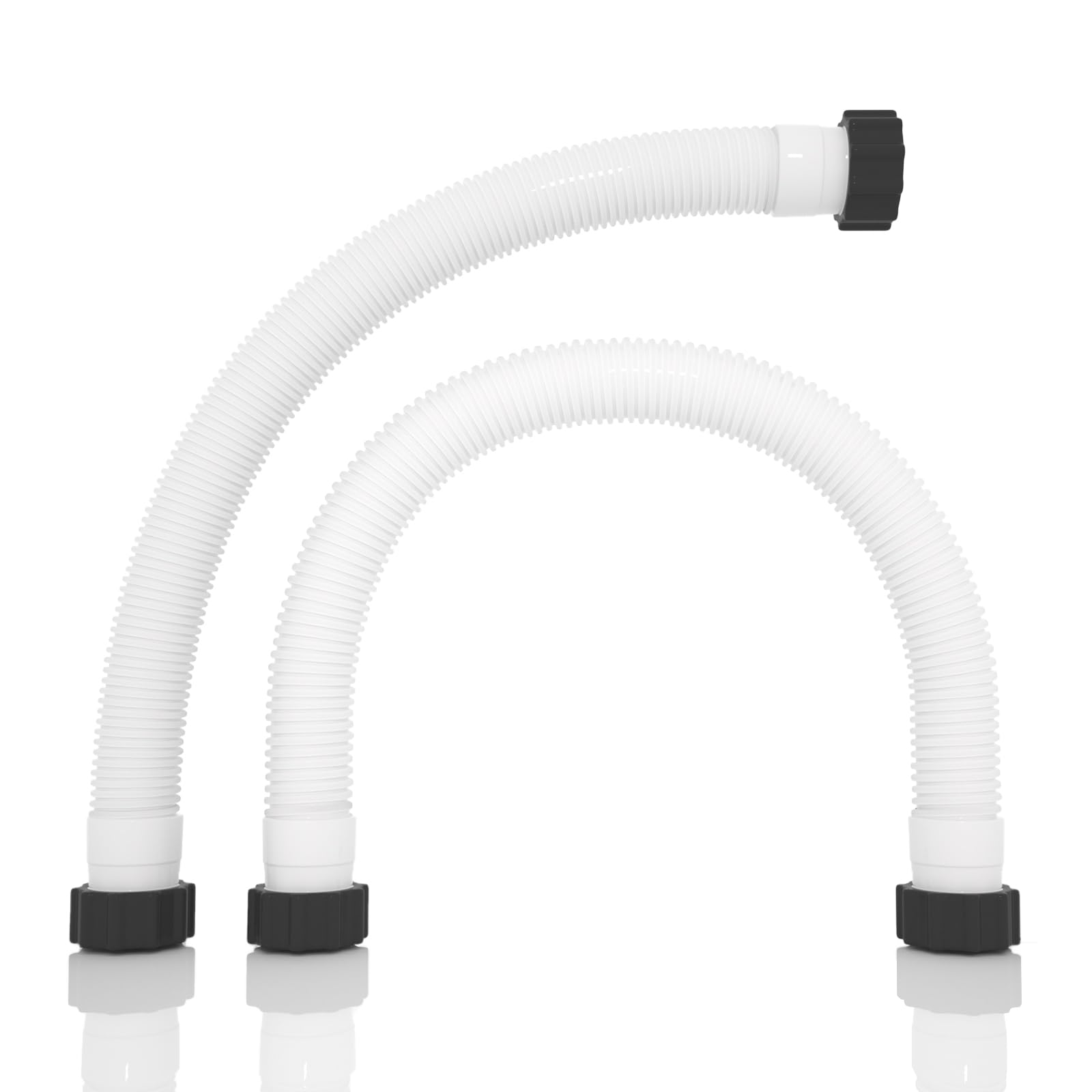 POOLWHALE 1.5" x 20" Pool Pump Hose Replacement front view