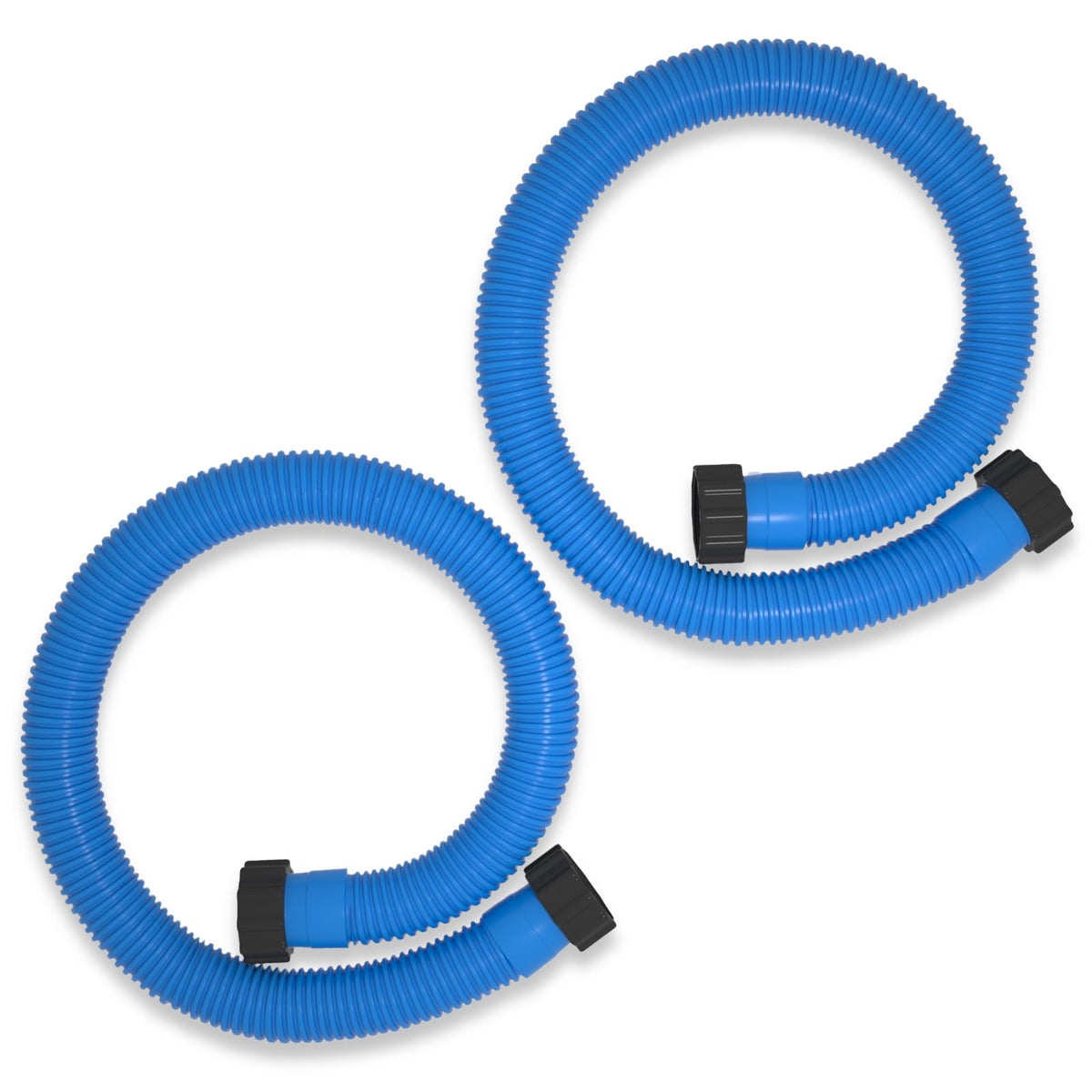 POOLWHALE 1.5" x 40" pool hose front view